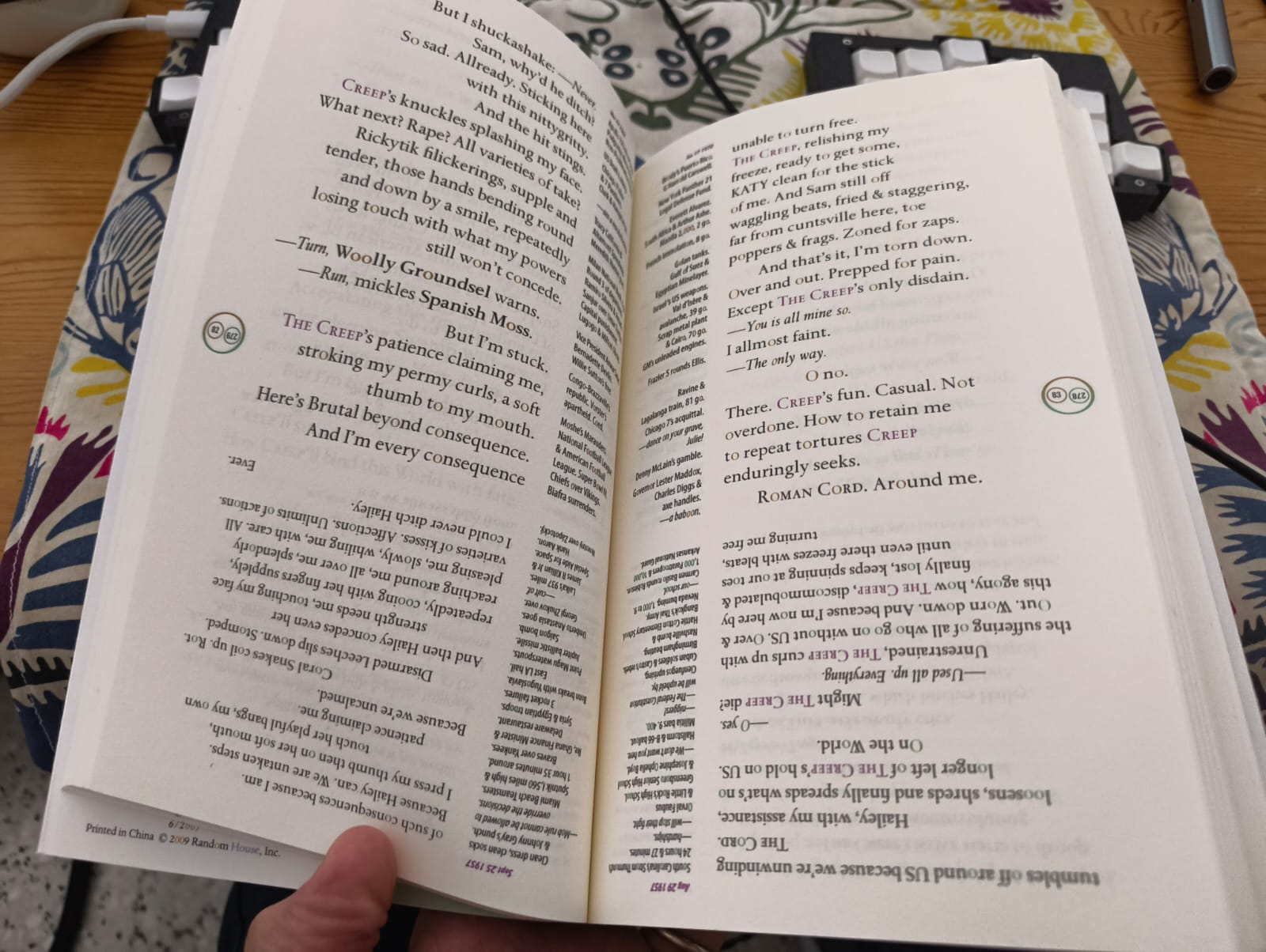 a photo of the Only Revolutions book